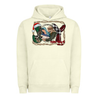 Pigment Pistachio joy Christmas Urban Hoodie - CowhideDigitalArt