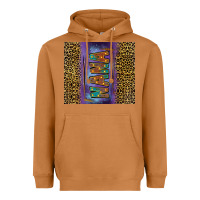 Meerkat Leopard nana Heavyweight Hoodie - FaDigitalArtStudio