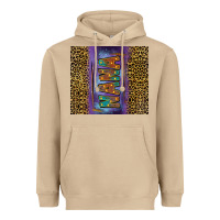 Mushroom Leopard nana Heavyweight Hoodie - FaDigitalArtStudio