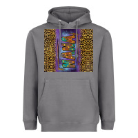 Storm Leopard nana Heavyweight Hoodie - FaDigitalArtStudio