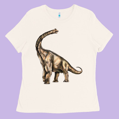 Brachiosaurus Ladies Tee Designed By Lillyallendesigns