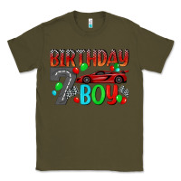 Army Green birthday boy Classic Tee - BundleAndBundleShop