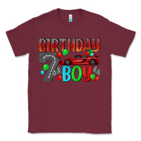 Burgundy birthday boy Classic Tee - BundleAndBundleShop
