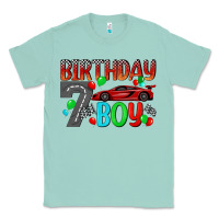 Seafoam birthday boy Classic Tee - BundleAndBundleShop