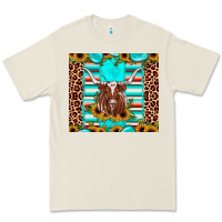 Bone texas longhorn sunflower gemstone Premium Tee - JahusDesignShop
