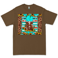 Cacao texas longhorn sunflower gemstone Premium Tee - JahusDesignShop