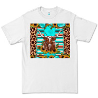 White texas longhorn sunflower gemstone Premium Tee - JahusDesignShop