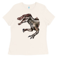 Bone Spinosaurus Face Ladies Tee - LillyAllenDesigns