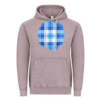Vintage Zinc Winter Tartan Patch Vintage Hoodie - BundleAndBundleShop