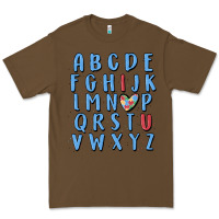 Cacao alphabet autism awareness Premium Tee - MaliasSmallBusiness