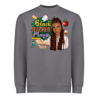 Storm black teacher magic with afro Heavyweight Sweatshirt - NancyCooperArtShop