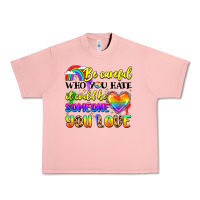 Salmon be careful who you hate it could be someone you Urban Heavy Tee - LillyAllenDesigns