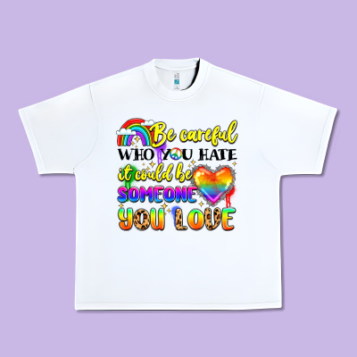 Be Careful Who You Hate It Could Be Someone You Urban Heavy Tee Designed By Lillyallendesigns