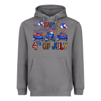 Storm Western Truck Hello Fourth Of July America Heavyweight Hoodie - FaDigitalArtStudio