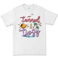 White tanned and tipsy Premium Tee - MaliasSmallBusiness