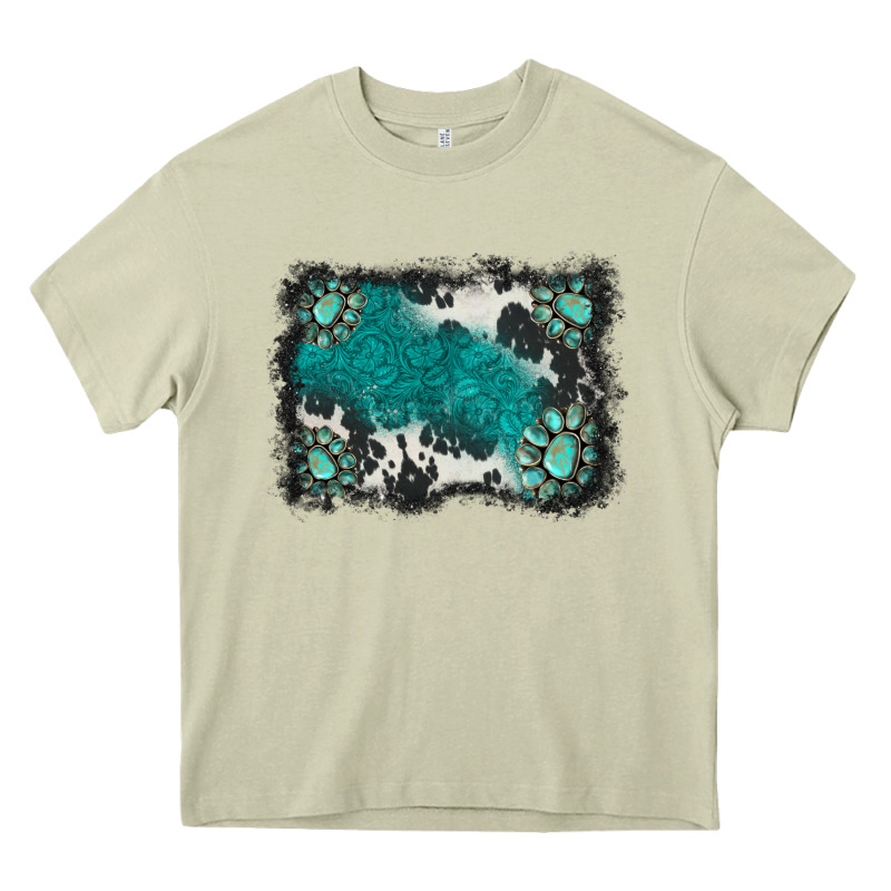 Gemstones Background Heavy Core Tee by BarkalooDesign | Teevron