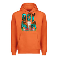 Carrot Boy Mom Flowers Cow Premium Hoodie - CowCowDesign