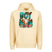Pina Colada Boy Mom Flowers Cow Premium Hoodie - CowCowDesign