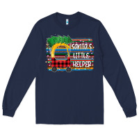 Navy Santas Little helper Long Sleeve Tee - Bettercallsaul