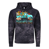 Cloud Black Teacher Life With Truck Vintage Hoodie - BundleAndBundleShop