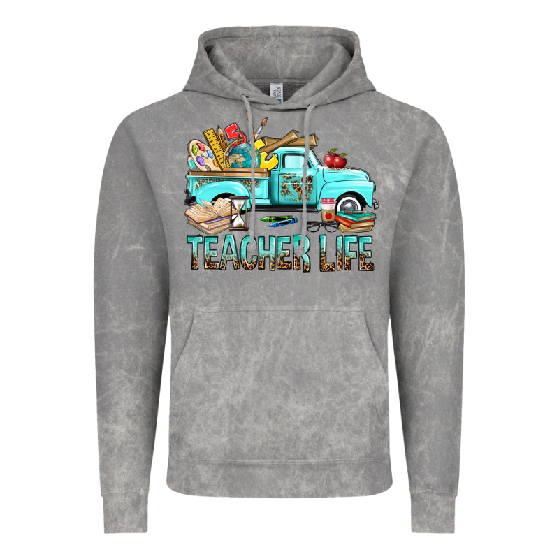 Teacher Life With Truck Vintage Hoodie by BundleAndBundleShop | Teevron