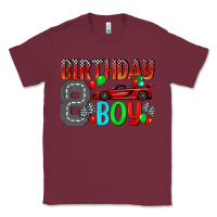 Burgundy birthday boy Classic Tee - BundleAndBundleShop