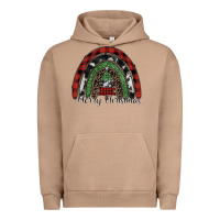 Merry Christmas Rainbow Urban Hoodie | Teevron