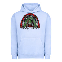 Pigment Grape Ice Merry Christmas rainbow Urban Hoodie - CowhideDigitalArt