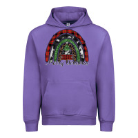 Tulip Merry Christmas rainbow Urban Hoodie - CowhideDigitalArt