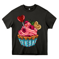 Asphalt valentines day cupcake Heavy Core Tee - AdoDesignShop