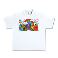 White pride Urban Heavy Tee - LillyAllenDesigns