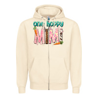 Sandshell One hoppy Mimi Easter Day Zipper Hoodie - HowdyJamesFarm
