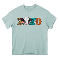 Arona xoxo valentines day baby cow Heavy Core Tee - Jasminsmagicworld