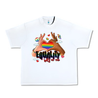 White equality hurts no one lgbtq hands Urban Heavy Tee - LillyAllenDesigns