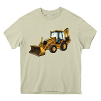 Mossy Backhoe Loader Truck Heavy Core Tee - LillyAllenDesigns