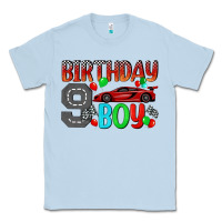 Dusty Blue birthday boy Classic Tee - BundleAndBundleShop