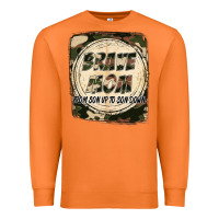 Carrot Brave mom from son up to son down Mother's Day Premium Sweatshirt - FaDigitalArtStudio