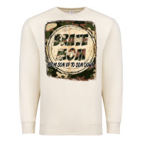 Sandshell Brave mom from son up to son down Mother's Day Premium Sweatshirt - FaDigitalArtStudio