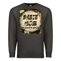 Smoke Brave mom from son up to son down Mother's Day Premium Sweatshirt - FaDigitalArtStudio