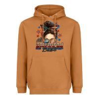 Meerkat american babe messy bun Heavyweight Hoodie - FaDigitalArtStudio
