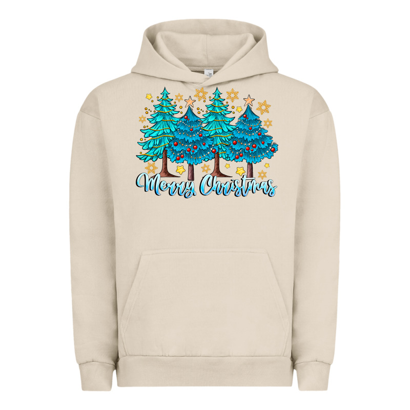 Merry Christmas Urban Hoodie by CowhideDigitalArt | Teevron