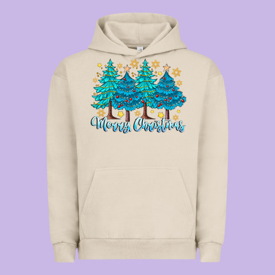 Merry Christmas Urban Hoodie Designed By Cowhidedigitalart