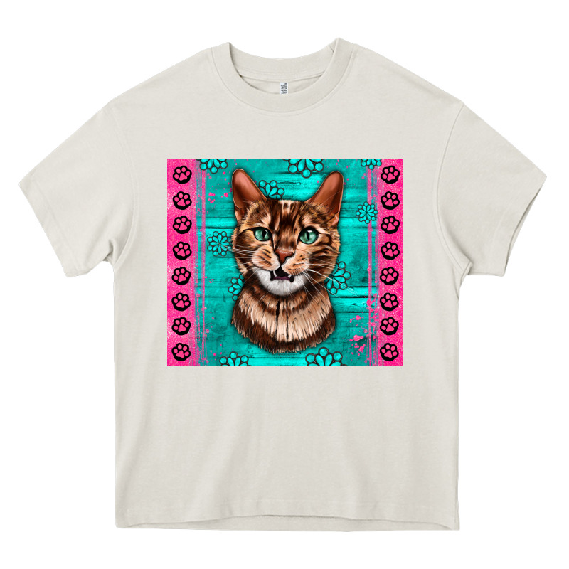 Western Bengal Cat Heavy Core Tee by LillyAllenDesigns | Teevron