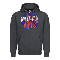 Smoke America vibes with gnome Zipper Hoodie - HowdyJamesFarm