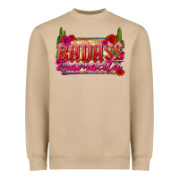 Mushroom Badass Mamacita Heavyweight Sweatshirt - texasbilliewilder