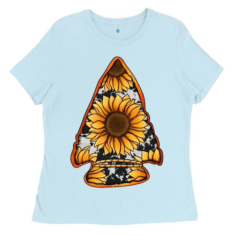 Sunflower Arrowhead Ladies Tee by Jasminsmagicworld | Teevron