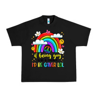 Black if being gay was a choice i'd be gayer lol Urban Heavy Tee - LillyAllenDesigns
