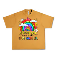 Peanut Butter if being gay was a choice i'd be gayer lol Urban Heavy Tee - LillyAllenDesigns