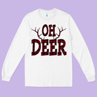 Oh Deer Long Sleeve Tee Designed By Bettercallsaul