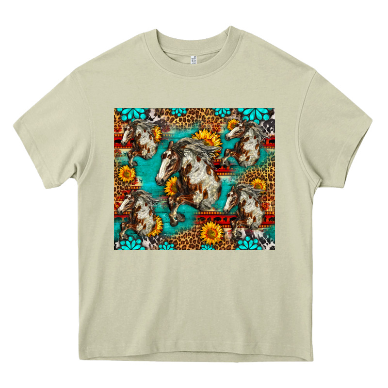 Mustang Horse Western Heavy Core Tee by LillyAllenDesigns | Teevron